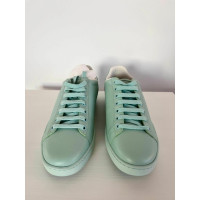 Gucci Chaussures de sport en Cuir en Turquoise