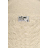 Chanel Gilet in Cashmere in Bianco