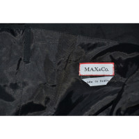 Max & Co Kleid aus Baumwolle in Schwarz