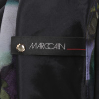 Marc Cain Silk dress with a floral pattern