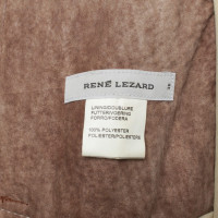 René Lezard Suede jas in bruin