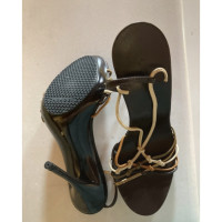 Casadei Sandals Leather in Black