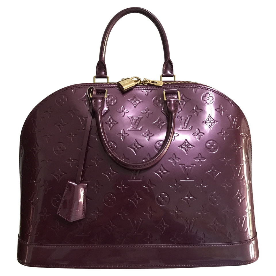 Louis Vuitton Alma GM38 Patent leather in Violet