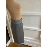Akris Punto Skirt Wool in Grey