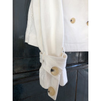 Luisa Cerano Jacket/Coat Cotton in Cream