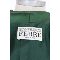 Gianfranco Ferré Jacket/Coat Silk in Green