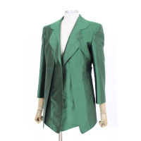 Gianfranco Ferré Jacket/Coat Silk in Green