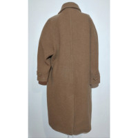 American Vintage Jacke/Mantel aus Wolle in Beige