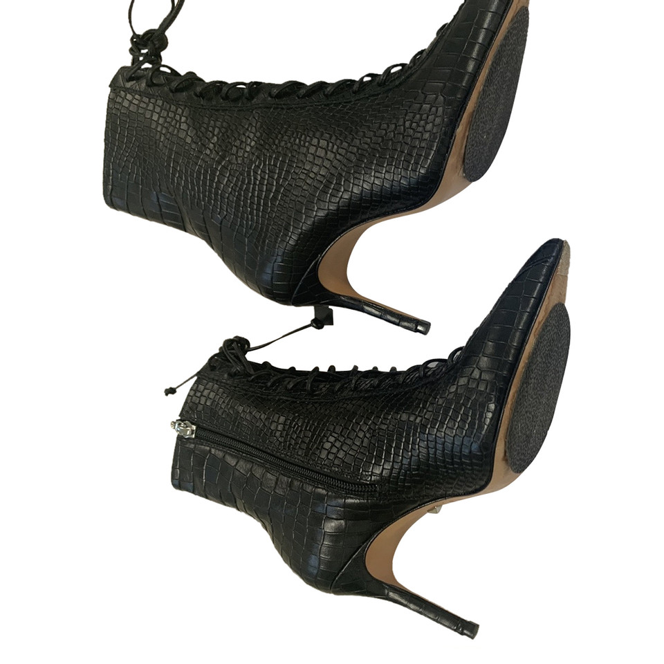 Schutz Ankle boots Leather in Black