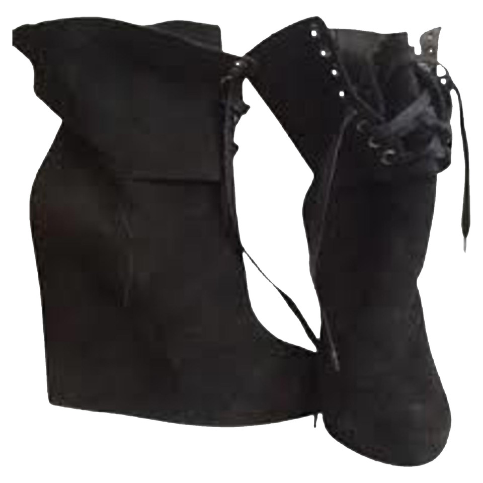 Giuseppe Zanotti Wedges Suede in Black