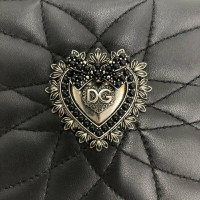 Dolce & Gabbana Devotion aus Leder in Schwarz