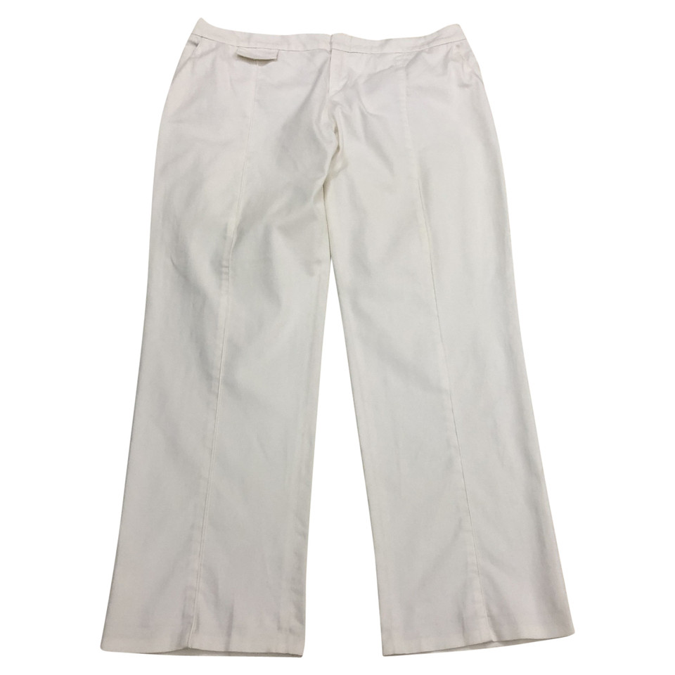 Blumarine Hose aus Baumwolle in Weiß