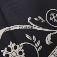 Hermès Carré with motif print