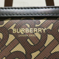 Burberry Tote bag Leer in Bruin