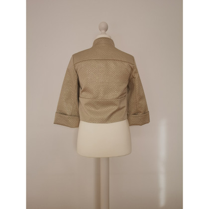 Diane Von Furstenberg Jacket/Coat in Gold