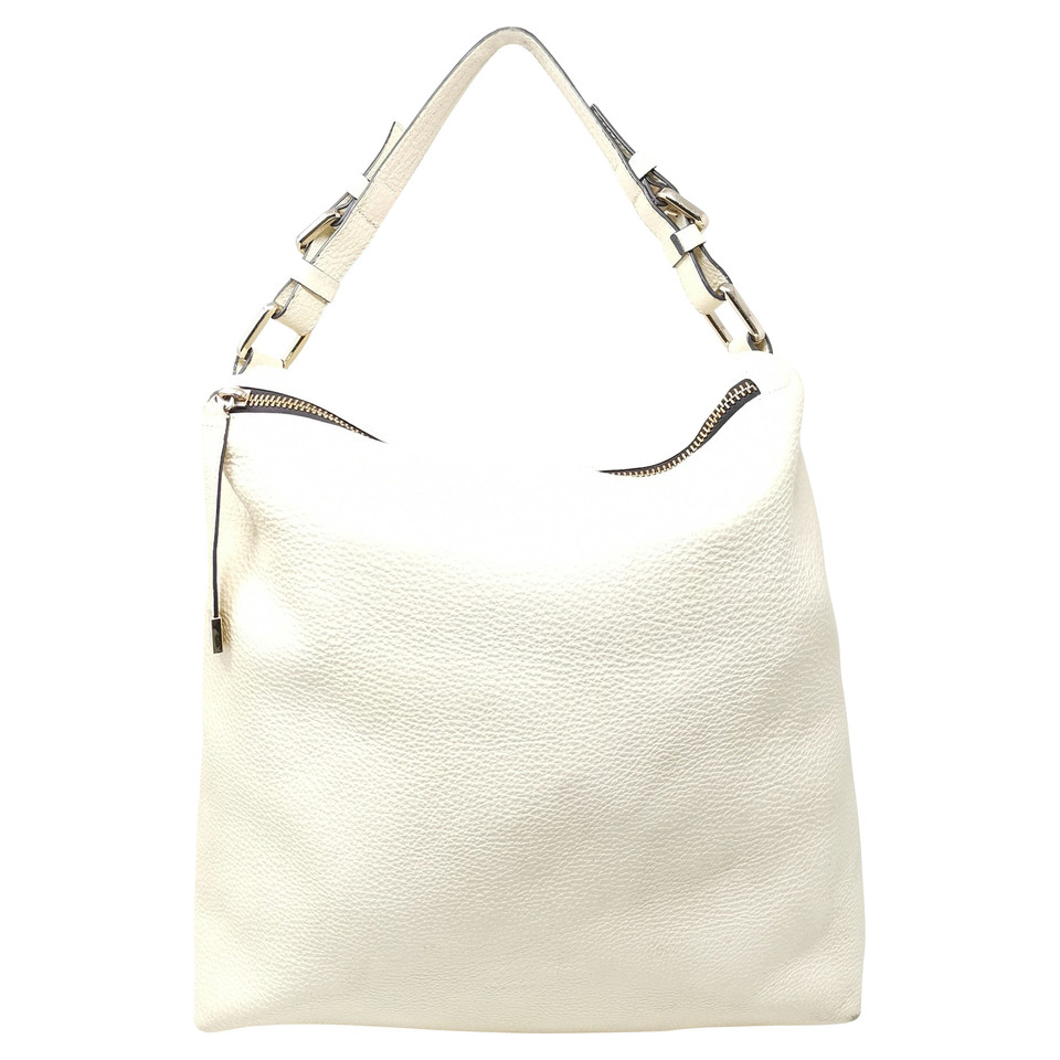 Coccinelle Tote bag in Pelle in Bianco