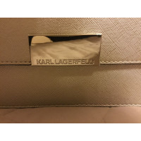 Karl Lagerfeld Handtasche in Silbern