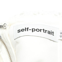 Self Portrait Oberteil in Weiß
