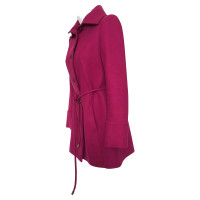 Patrizia Pepe Jacke/Mantel aus Wolle in Rosa / Pink