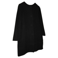Blumarine Jacke/Mantel aus Wolle in Schwarz