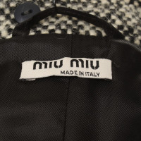 Miu Miu Twin-set in nero / bianco