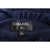 Chanel Hose aus Viskose in Blau