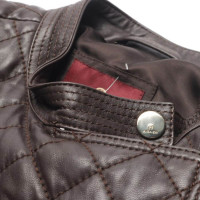 Aigner Jacke/Mantel aus Leder in Braun