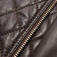 Aigner Jacke/Mantel aus Leder in Braun