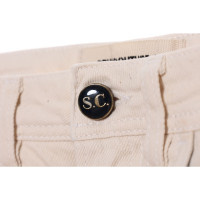 Semi Couture Jeans aus Baumwolle in Creme