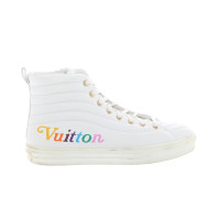 Louis Vuitton Sneaker in Pelle in Bianco