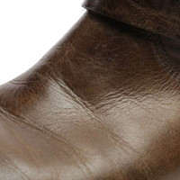 Belstaff Stiefel aus Leder in Braun