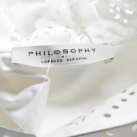 Philosophy Di Lorenzo Serafini Dress Cotton in White