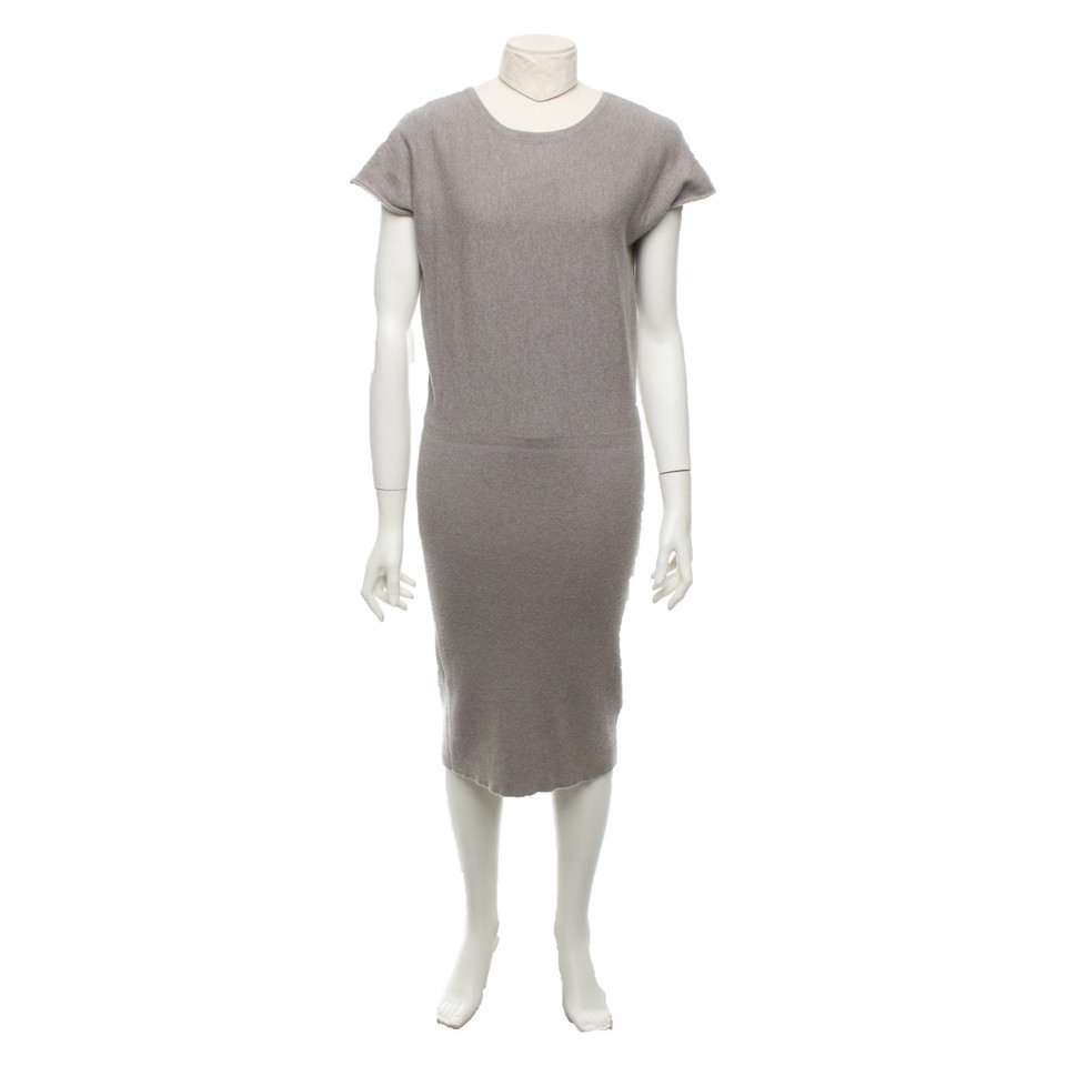 Allude Dress Cashmere in Beige