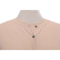 Brioni Oberteil aus Jersey in Beige