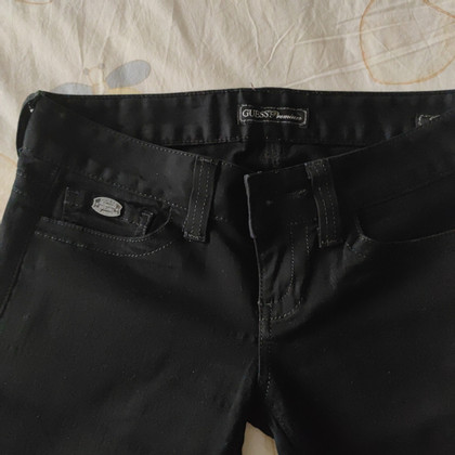 Guess Paire de Pantalon en Coton en Noir