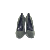 Aeyde Pumps/Peeptoes Leather in Green