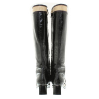 Pollini Boots patent leather