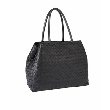 Bottega Veneta Cabat Large en Cuir en Noir