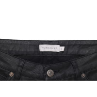 Turnover Trousers in Black