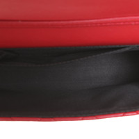 Moschino Love Shoulder bag Leather in Red