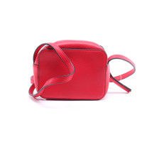 Calvin Klein Shoulder bag Leather in Red