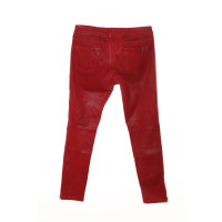 Notify Jeans Leather in Red