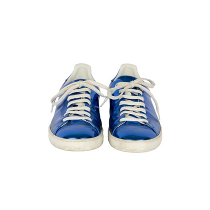 Louis Vuitton Trainers Leather in Blue