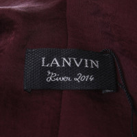 Lanvin Top a Bordeaux