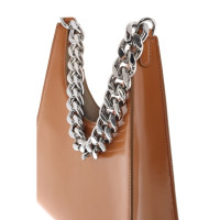 Staud Handbag Leather in Brown