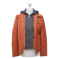 Oakwood Veste/Manteau en Cuir en Orange