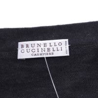 Brunello Cucinelli Capispalla in Cashmere in Nero