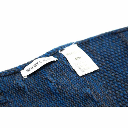 See By Chloé Scarf/Shawl Wool in Blue