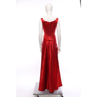 Talbot Runhof Dress Silk in Red