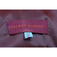 Talbot Runhof Dress Silk in Red